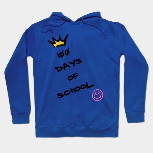 100 days of school Hoodie by Once Upon a Find Couture 